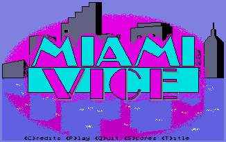 Pantallazo de Miami Vice para Atari ST