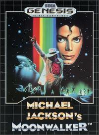 Caratula de Michael Jackson's Moonwalker para Sega Megadrive