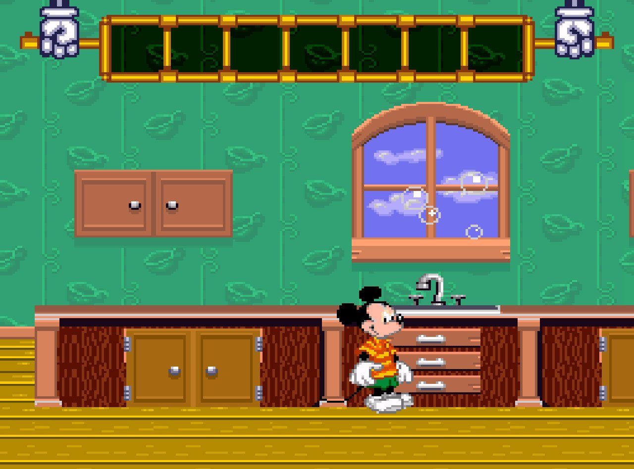 Pantallazo de Mickey's Playtown Adventure: A Day of Discovery! para Super Nintendo