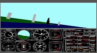 Pantallazo de Microsoft Flight Simulator 3.0 para PC