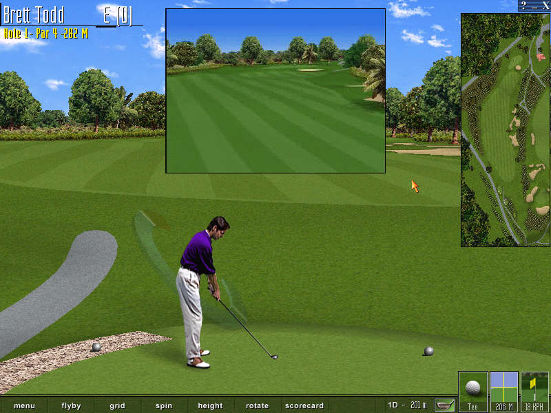 Pantallazo de Microsoft Golf 1998 Edition para PC