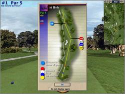 Pantallazo de Microsoft Golf 2001 Edition para PC