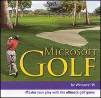 Caratula de Microsoft Golf For Windows 95: SmartSaver Series para PC