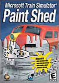 Caratula de Microsoft Train Simulator Paint Shed para PC