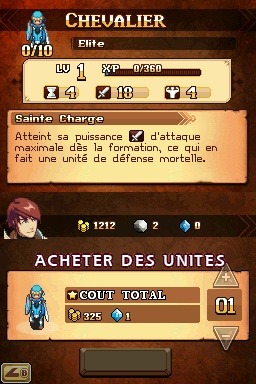 Pantallazo de Might and Magic: Clash of Heroes para Nintendo DS