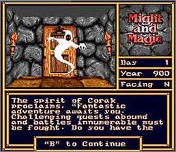 Pantallazo de Might and Magic II (Europa) para Super Nintendo
