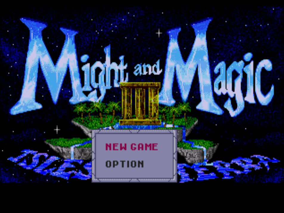 Pantallazo de Might and Magic III: Isles of Terra para Sega CD
