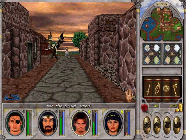 Pantallazo de Might and Magic VI: The Mandate of Heaven para PC