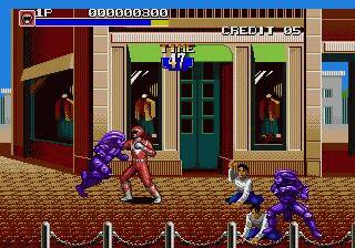 Pantallazo de Mighty Morphin Power Rangers: The Movie para Sega Megadrive
