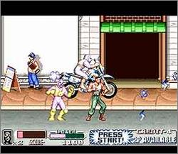 Pantallazo de Mighty Morphin Power Rangers: The Movie para Super Nintendo