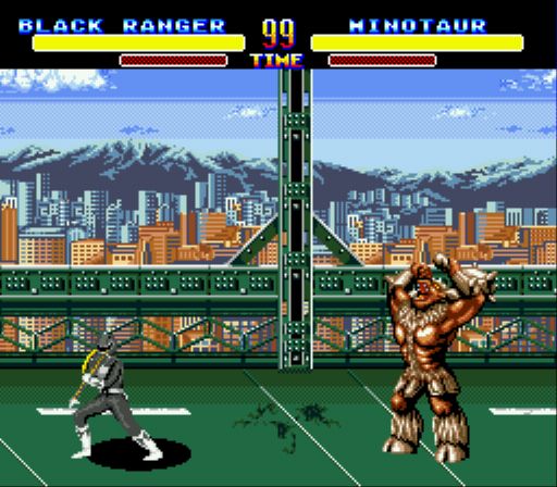 Pantallazo de Mighty Morphin Power Rangers para Sega Megadrive
