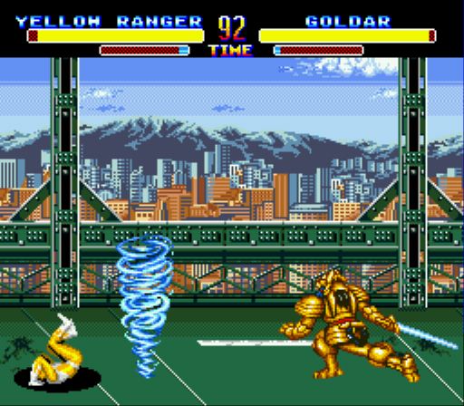 Pantallazo de Mighty Morphin Power Rangers para Sega Megadrive