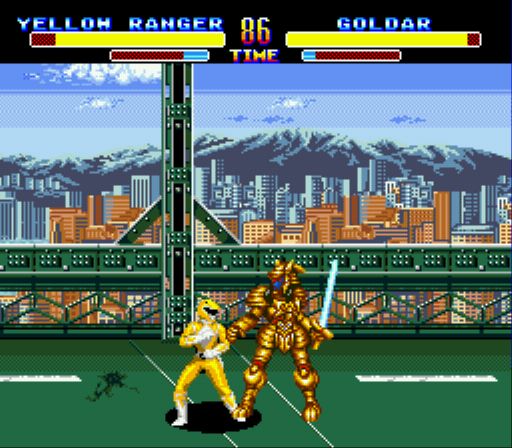 Pantallazo de Mighty Morphin Power Rangers para Sega Megadrive