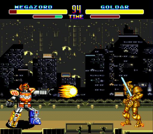 Pantallazo de Mighty Morphin Power Rangers para Sega Megadrive