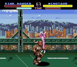 Pantallazo de Mighty Morphin Power Rangers para Sega Megadrive