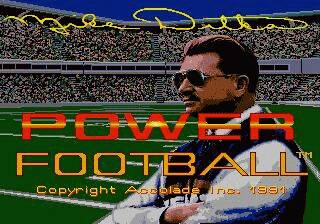 Pantallazo de Mike Ditka Power Football para Sega Megadrive