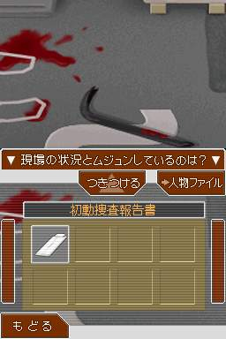 Pantallazo de Miles Edgeworth: Perfect Prosecutor para Nintendo DS