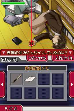 Pantallazo de Miles Edgeworth: Perfect Prosecutor para Nintendo DS