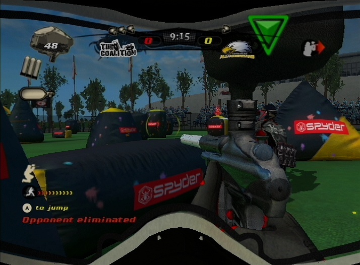 Pantallazo de Millenium Championship Paintball 2009, The para Wii