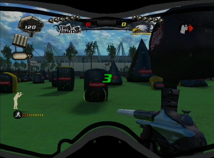 Pantallazo de Millenium Championship Paintball 2009, The para Wii