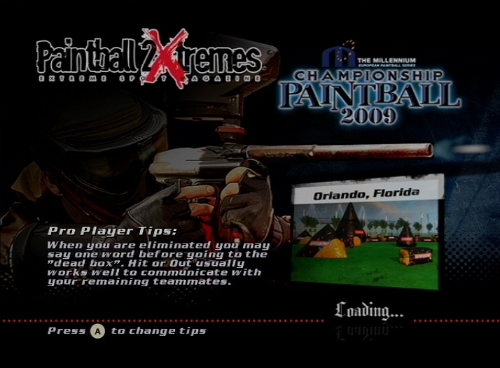 Pantallazo de Millenium Championship Paintball 2009, The para Wii