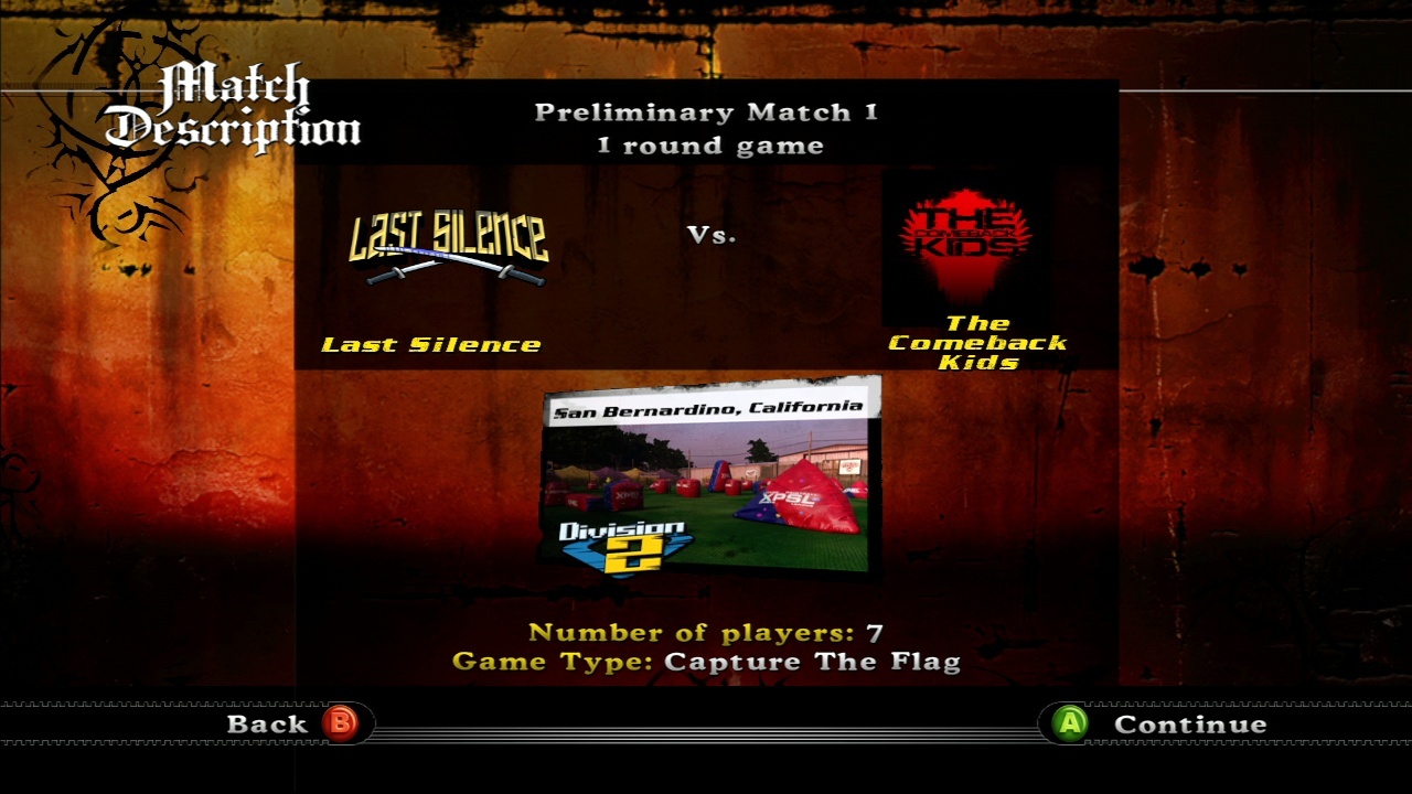 Pantallazo de Millenium Championship Paintball 2009, The para Xbox 360