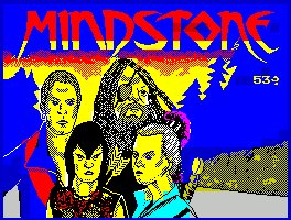 Pantallazo de Mindstone, Quest For The para Spectrum