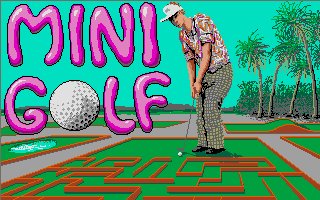 Pantallazo de Mini Golf para Atari ST