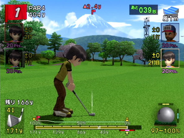 Pantallazo de Minna no Golf Online (Japonés) para PlayStation 2
