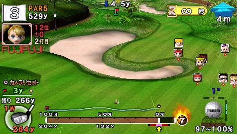 Pantallazo de Minna no Golf Portable 2 (Japonés) para PSP