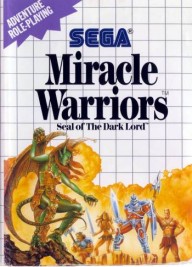 Caratula de Miracle Warriors: Seal of the Dark Lord para Sega Master System