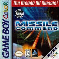 Caratula de Missile Command para Game Boy Color