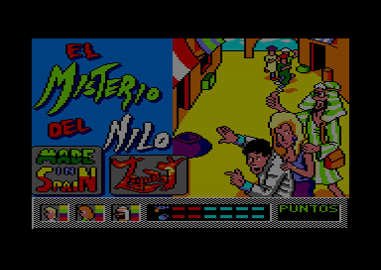 Pantallazo de Misterio del Nilo, El para Amstrad CPC