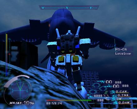 Pantallazo de Mobile Suit Gundam: Journey to Jaburo para PlayStation 2