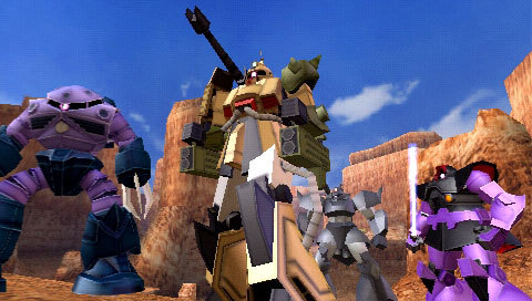 Pantallazo de Mobile Suit Gundam: Senjo no Kizuna para PSP