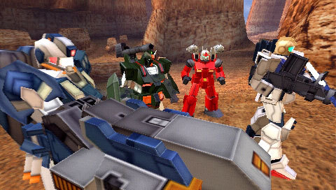 Pantallazo de Mobile Suit Gundam: Senjo no Kizuna para PSP