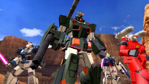 Pantallazo de Mobile Suit Gundam: Senjo no Kizuna para PSP