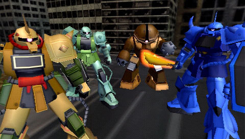 Pantallazo de Mobile Suit Gundam: Senjo no Kizuna para PSP
