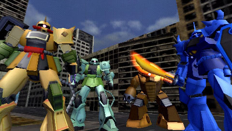 Pantallazo de Mobile Suit Gundam: Senjo no Kizuna para PSP