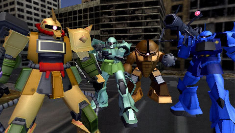 Pantallazo de Mobile Suit Gundam: Senjo no Kizuna para PSP