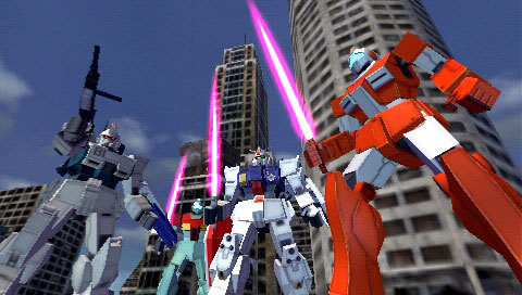 Pantallazo de Mobile Suit Gundam: Senjo no Kizuna para PSP