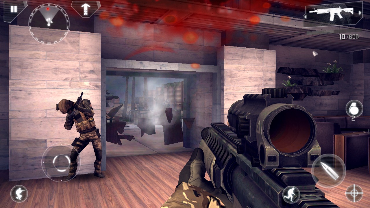 Pantallazo de Modern Combat 4: Zero Hour para Android