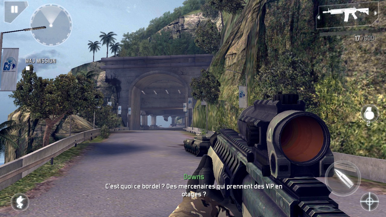 Pantallazo de Modern Combat 4: Zero Hour para Android