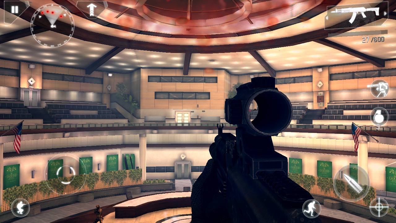 Pantallazo de Modern Combat 4: Zero Hour para Android