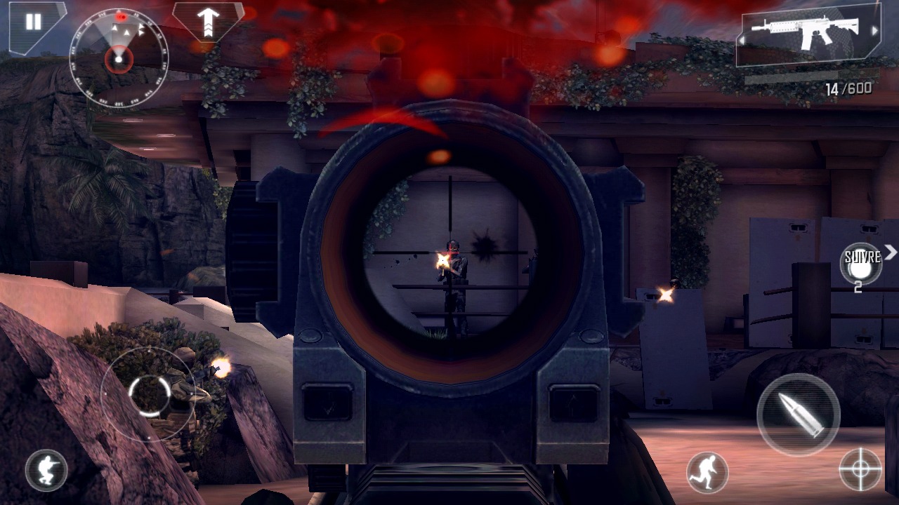 Pantallazo de Modern Combat 4: Zero Hour para Android
