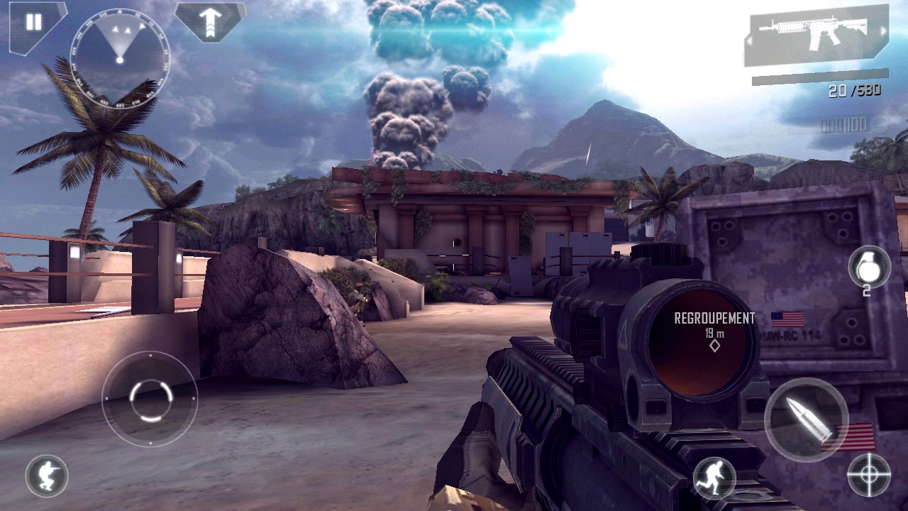 Pantallazo de Modern Combat 4: Zero Hour para Android