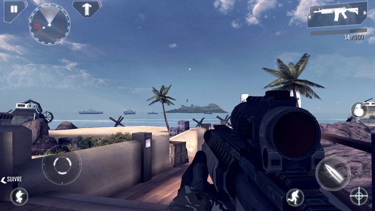Pantallazo de Modern Combat 4: Zero Hour para Android