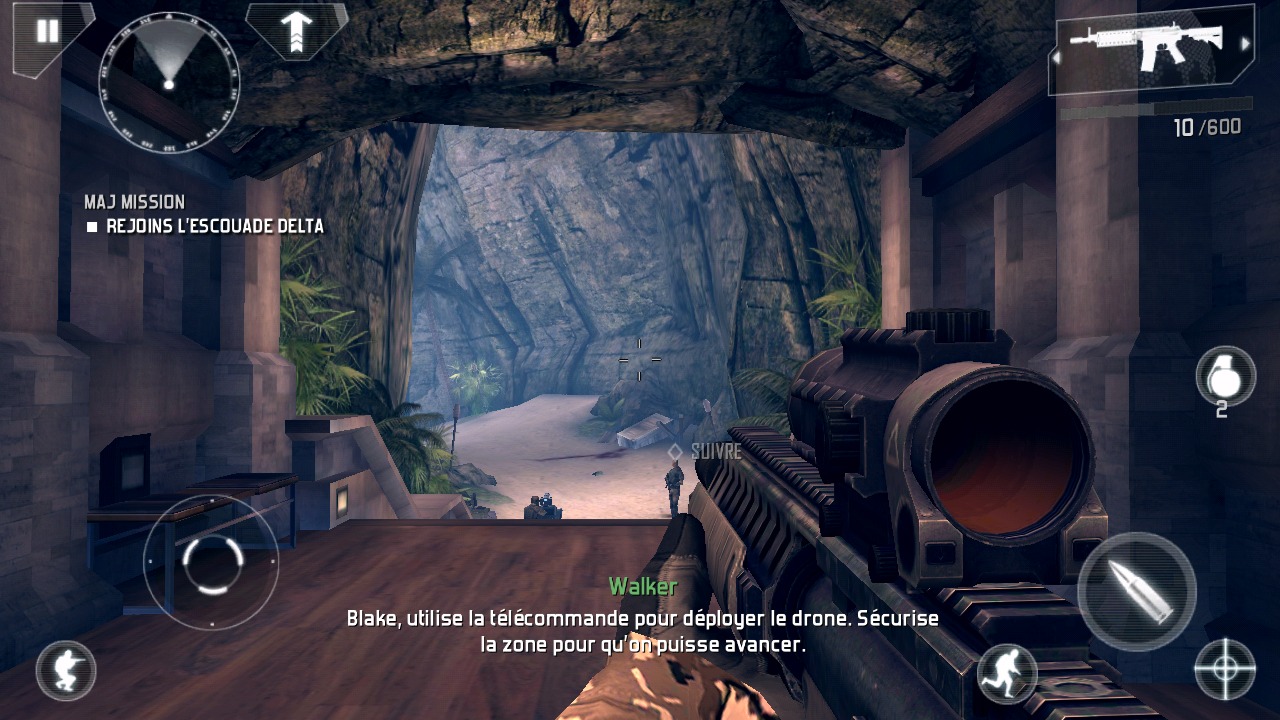 Pantallazo de Modern Combat 4: Zero Hour para Android
