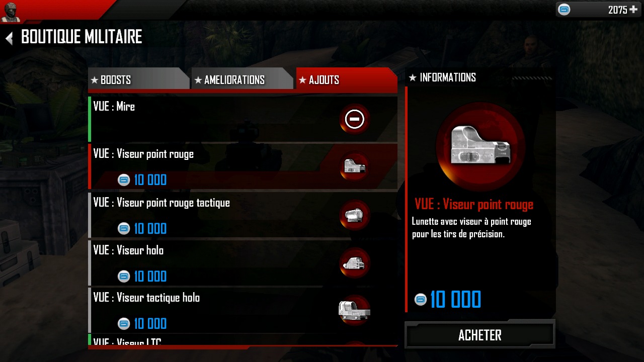 Pantallazo de Modern Combat 4: Zero Hour para Android