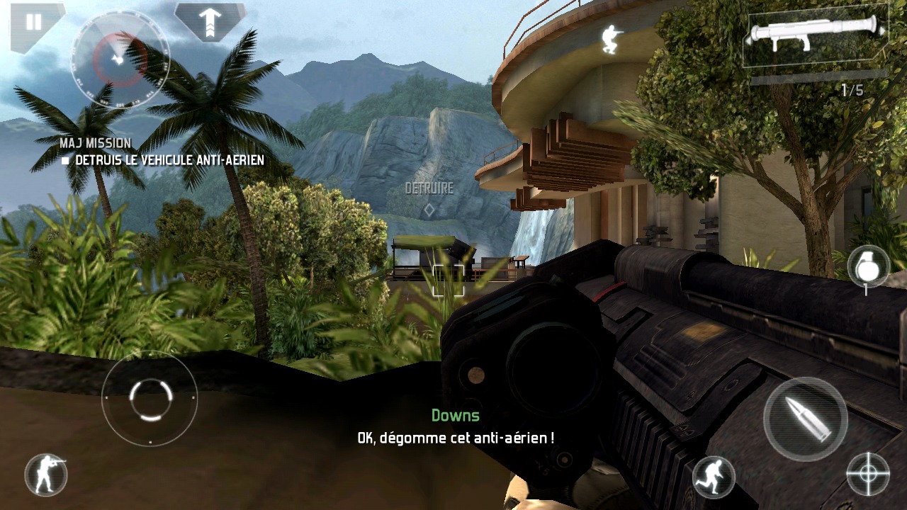 Pantallazo de Modern Combat 4: Zero Hour para Android